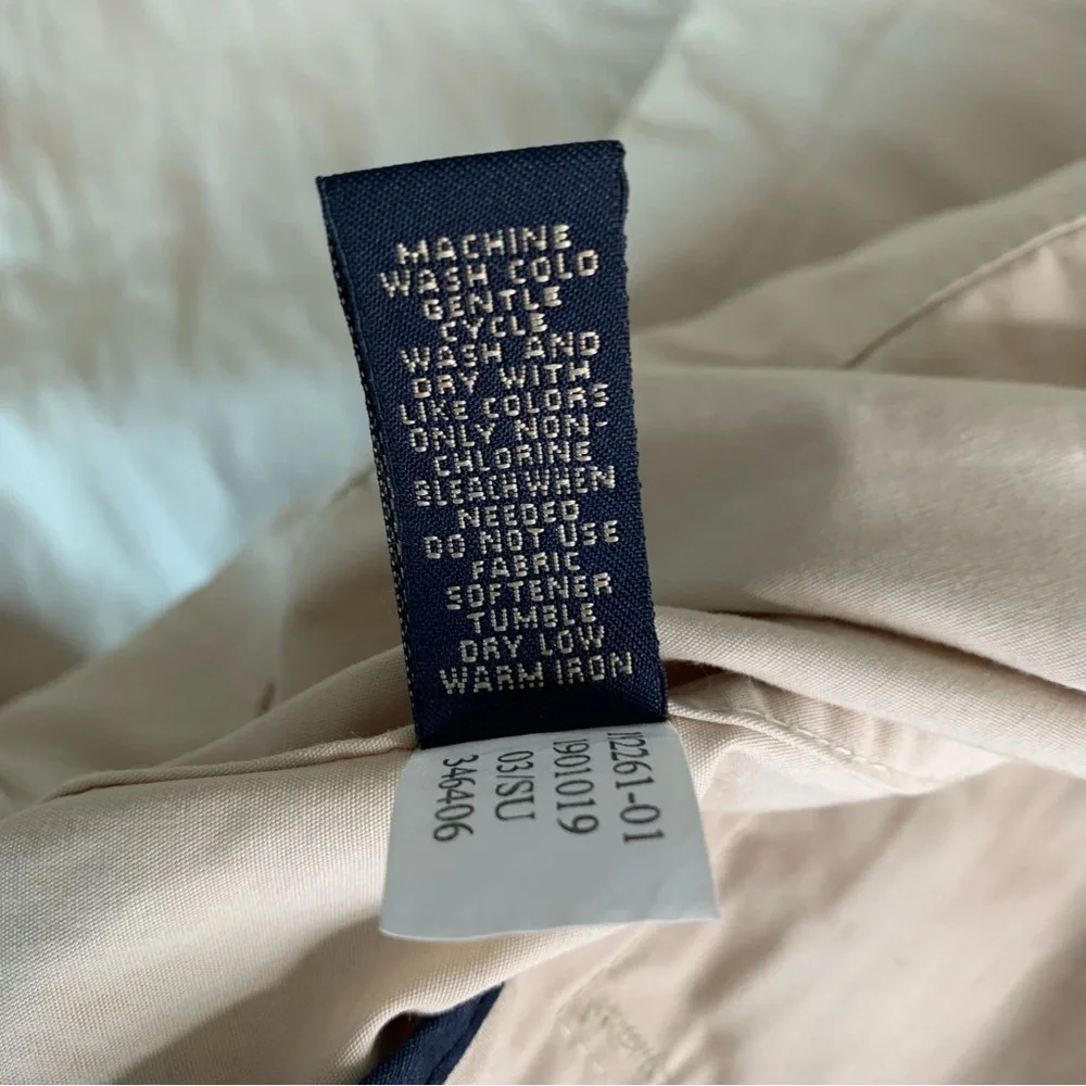 Banana Republic Men’s Jacket Y2K Front Zip Medium Weight w/ Zip Up Hood Large
